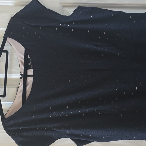 WORTHINGTON BRAND WOMEN'S PLUS BLACK DRESS SIZE 14 - Picture 5 of 16